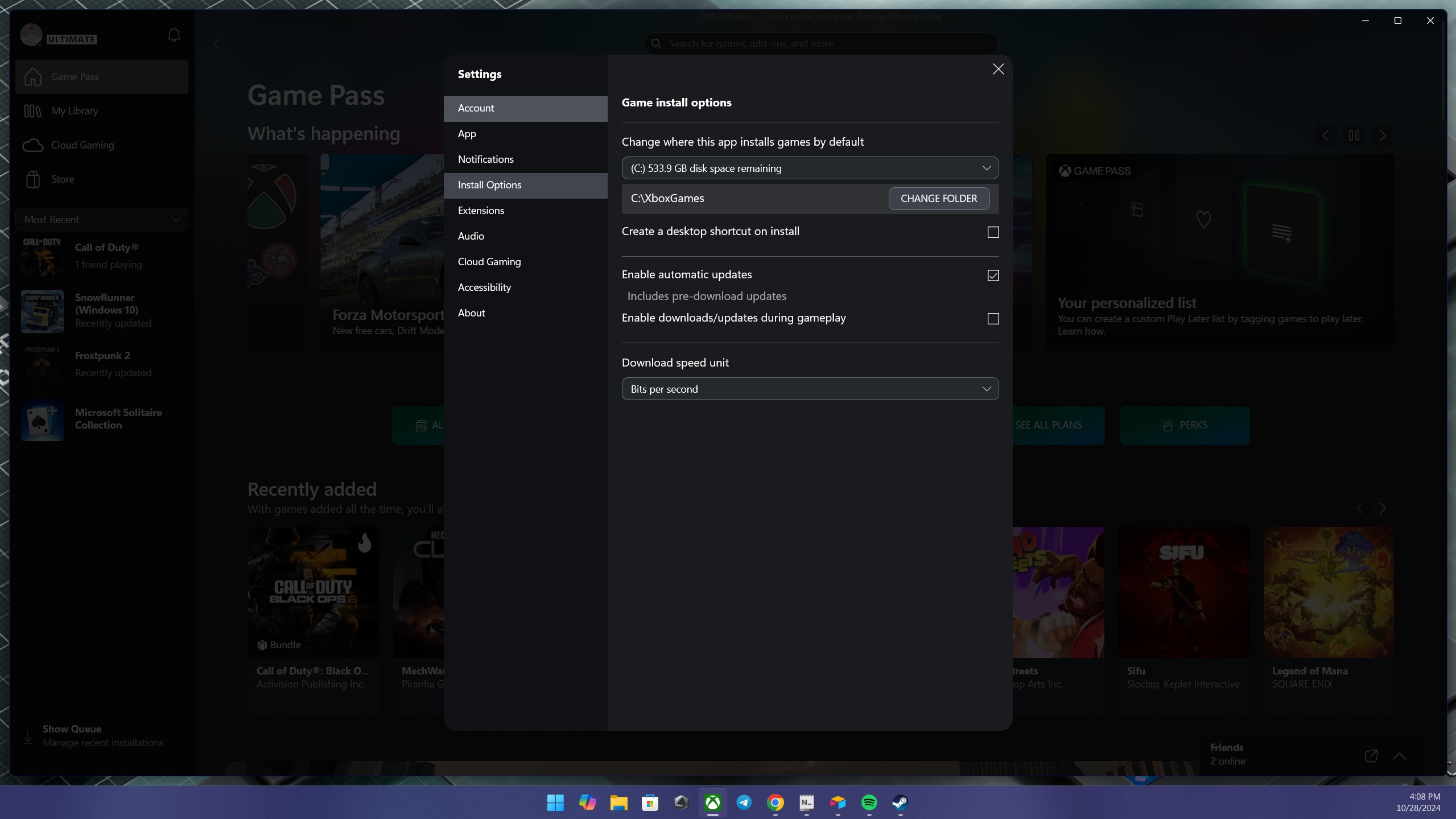 The Xbox app on Windows DESPERATELY needs to add this essential Steam feature that I can't live without