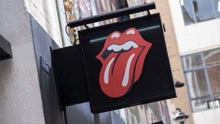 Rolling Stones tongue and lips logo