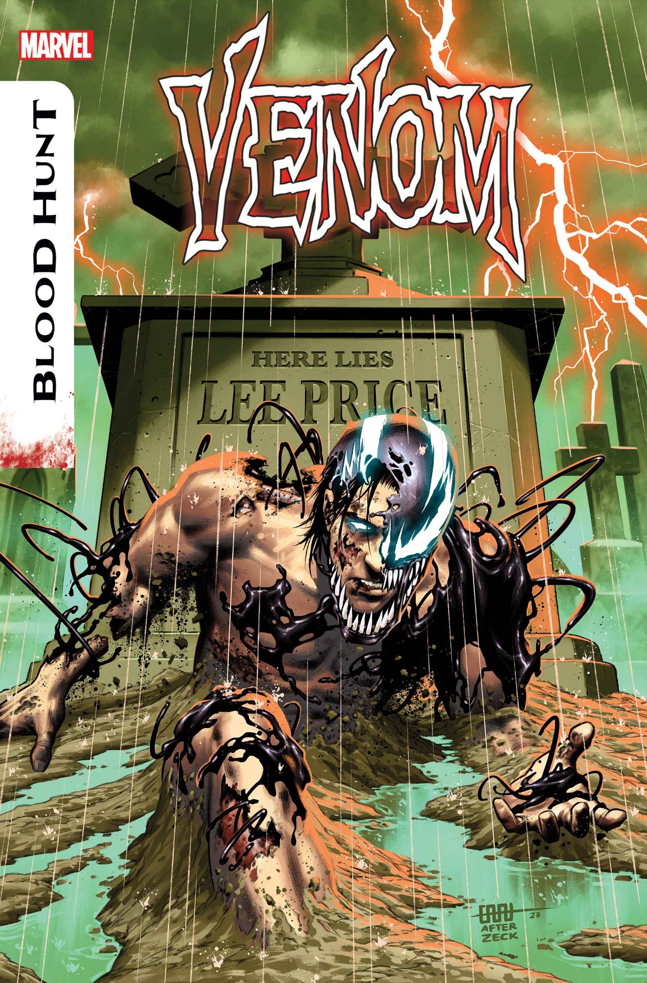 Venom #33 cover by Cafu