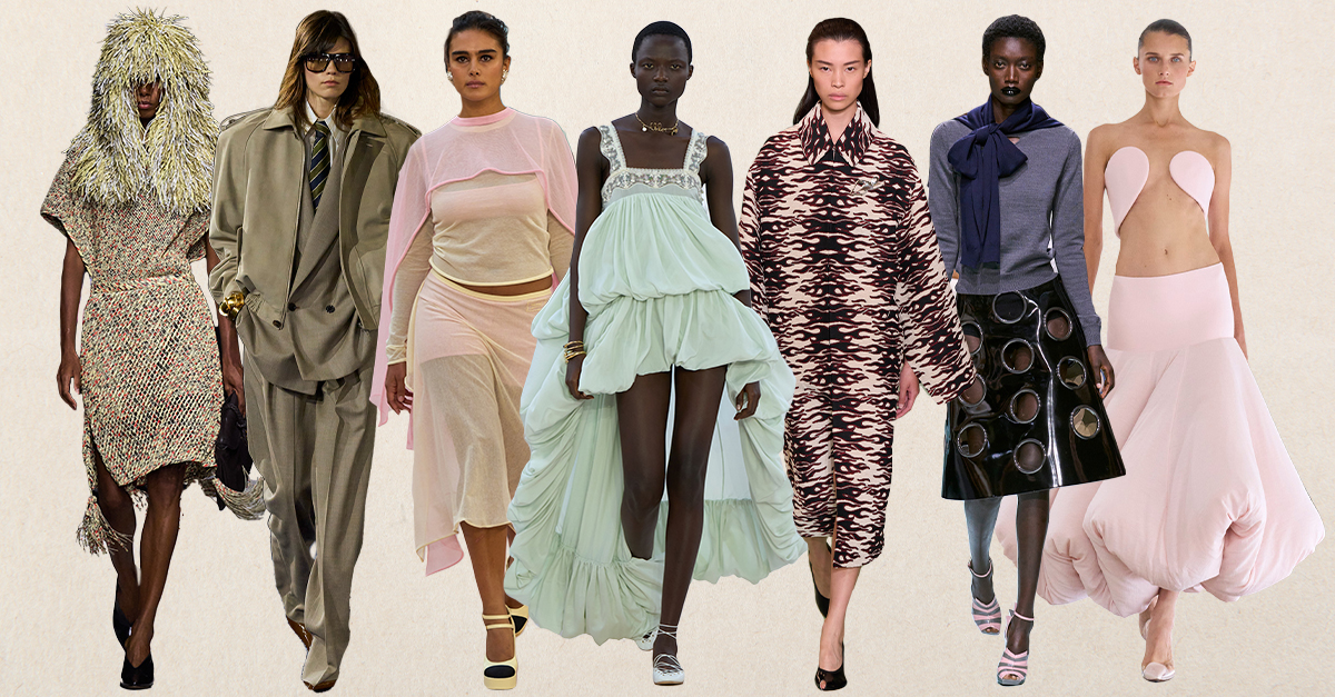 The Biggest Spring/Summer 2025 Runway Fashion Trends | Who What Wear