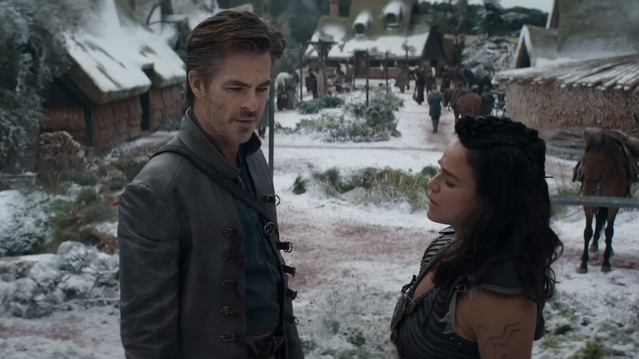 Chris Pine y Michelle Rodriguez aparecen en el tráiler de Dungeons and Dragons: Honor Among Thieves.