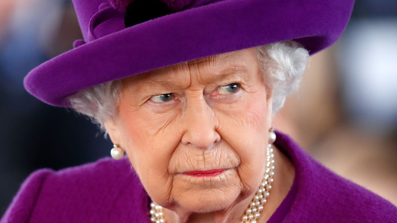 Queen Elizabeth II visits the Royal British Legion Industries village to celebrate the charity&#039;s centenary year on November 6, 2019