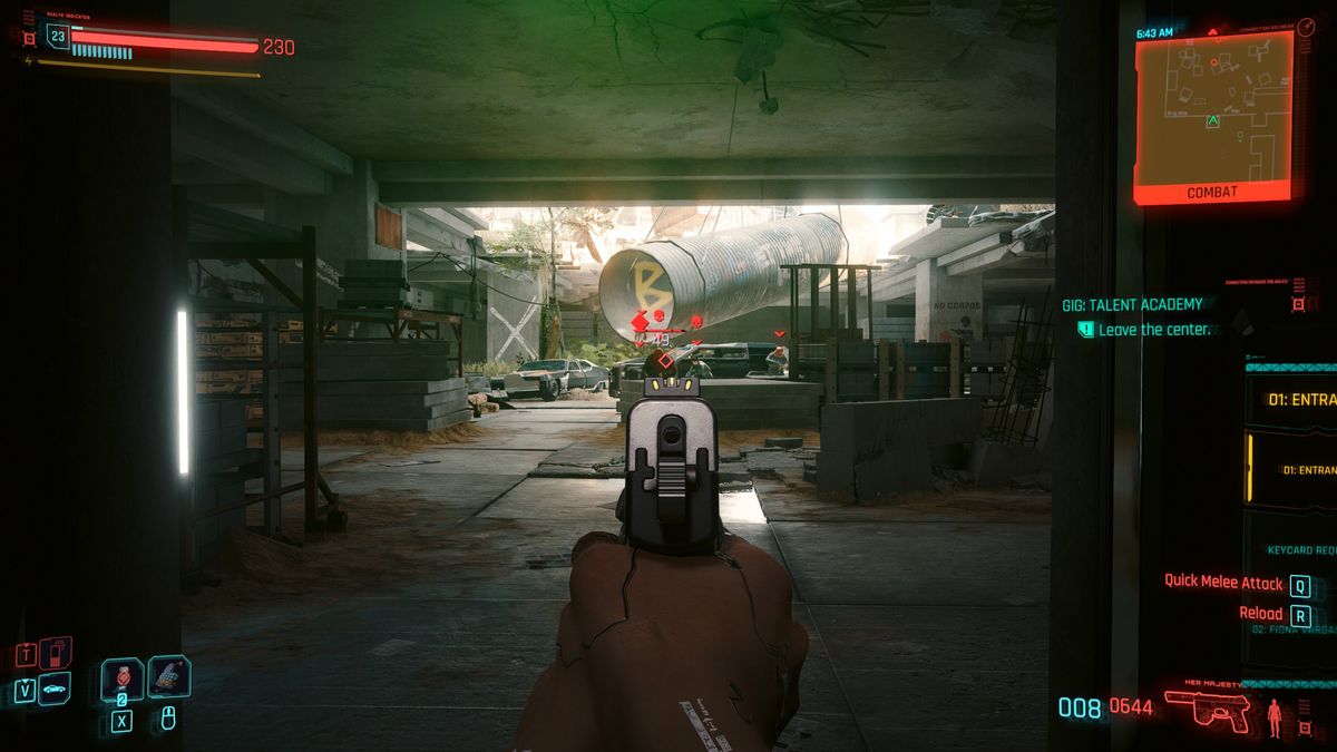 Cyberpunk 2077 Talent Academy