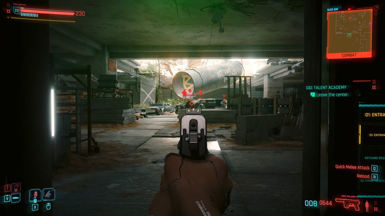 Cyberpunk 2077 Talent Academy