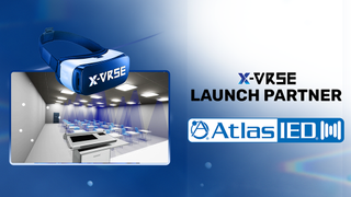 XTEN partners with AtlasIED on the X-VRSE at InfoComm 2023.