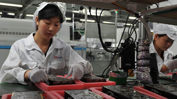 Foxconn factory in China