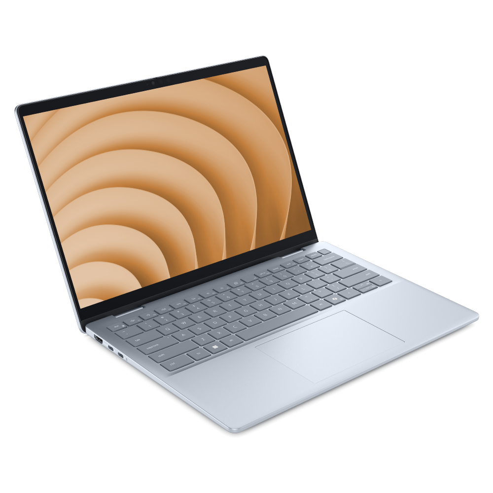 Render of the Dell 14 Plus (DB14255) laptop.