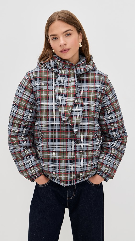Damson Madder Pearl Puffer Jacket