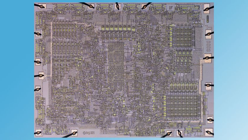 New Intel 8008 die shot