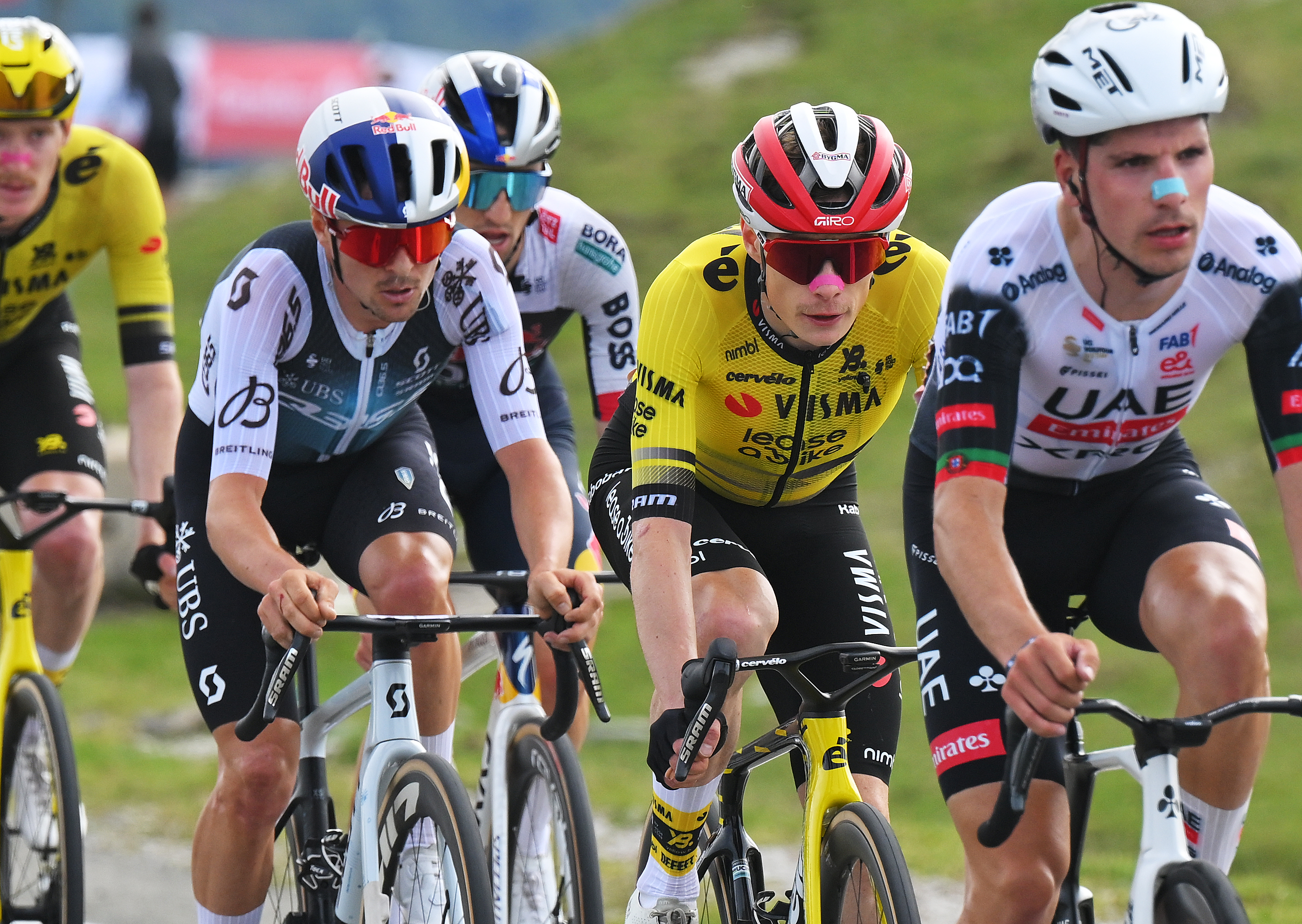 Tom Pidcock at the Vuelta a España