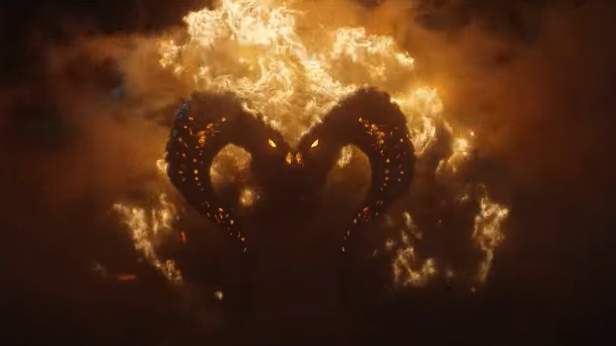 Screenshot of Balrog from The Rings of Power trailer