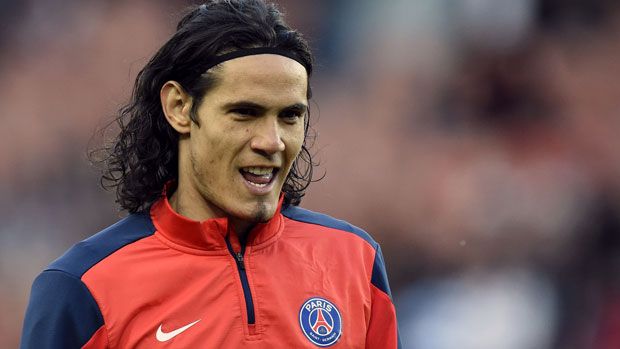 PSG&amp;#039;s Uruguayan forward Edinson Cavani