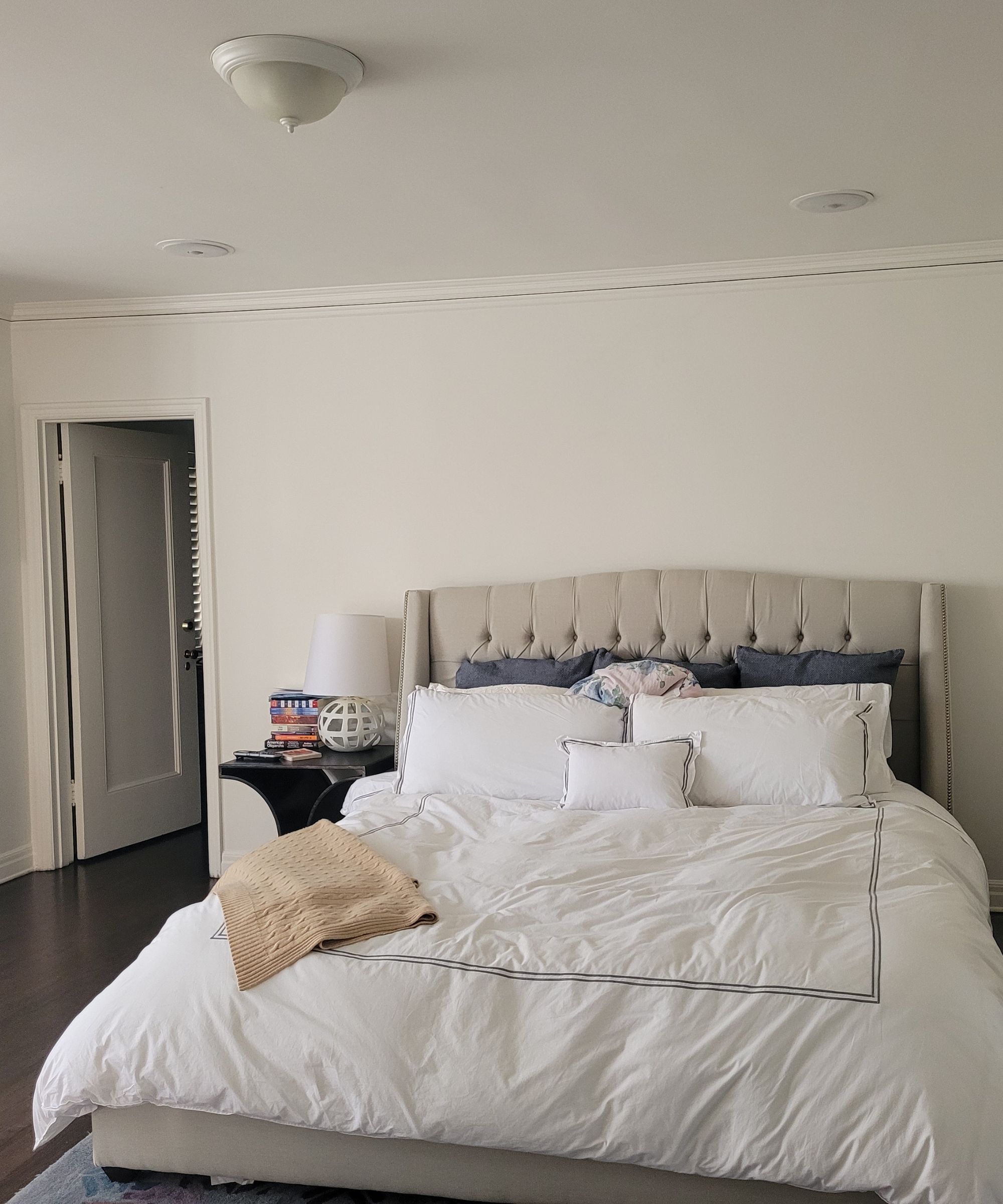 A white bedroom