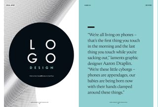 Logo design feature spread