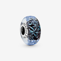 Wavy Dark Blue Murano Glass Ocean Charm: WAS £25,  NOW £17.50 | Pandora