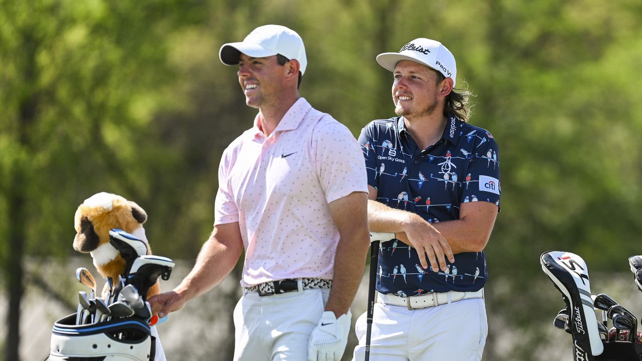 Rory McIlroy and Cameron Smith met two days after the Aussie&#039;s Open win