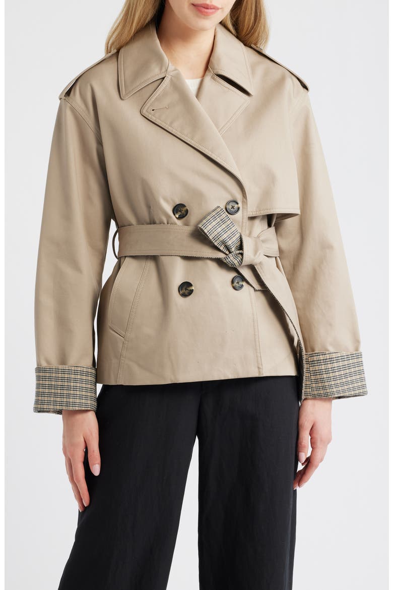 Bonnie Crop Trench Coat