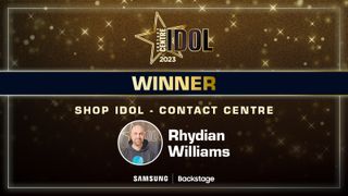 Shop Idol 2023 contact centre winner