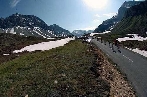 On the lower slopes of the Albulapass.