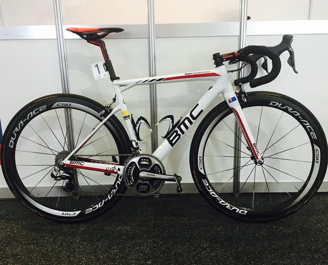Cadel Evans farewell Teammachine SLR01