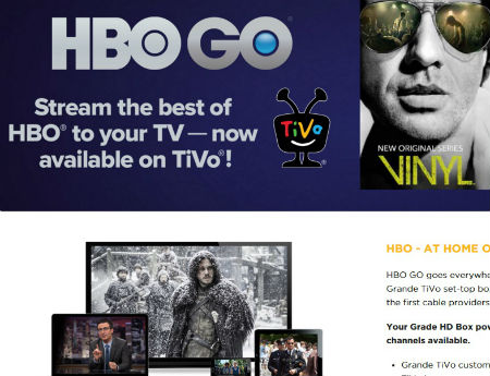 Grande Brings HBO Go to the Big Screen Via TiVo | Next TV