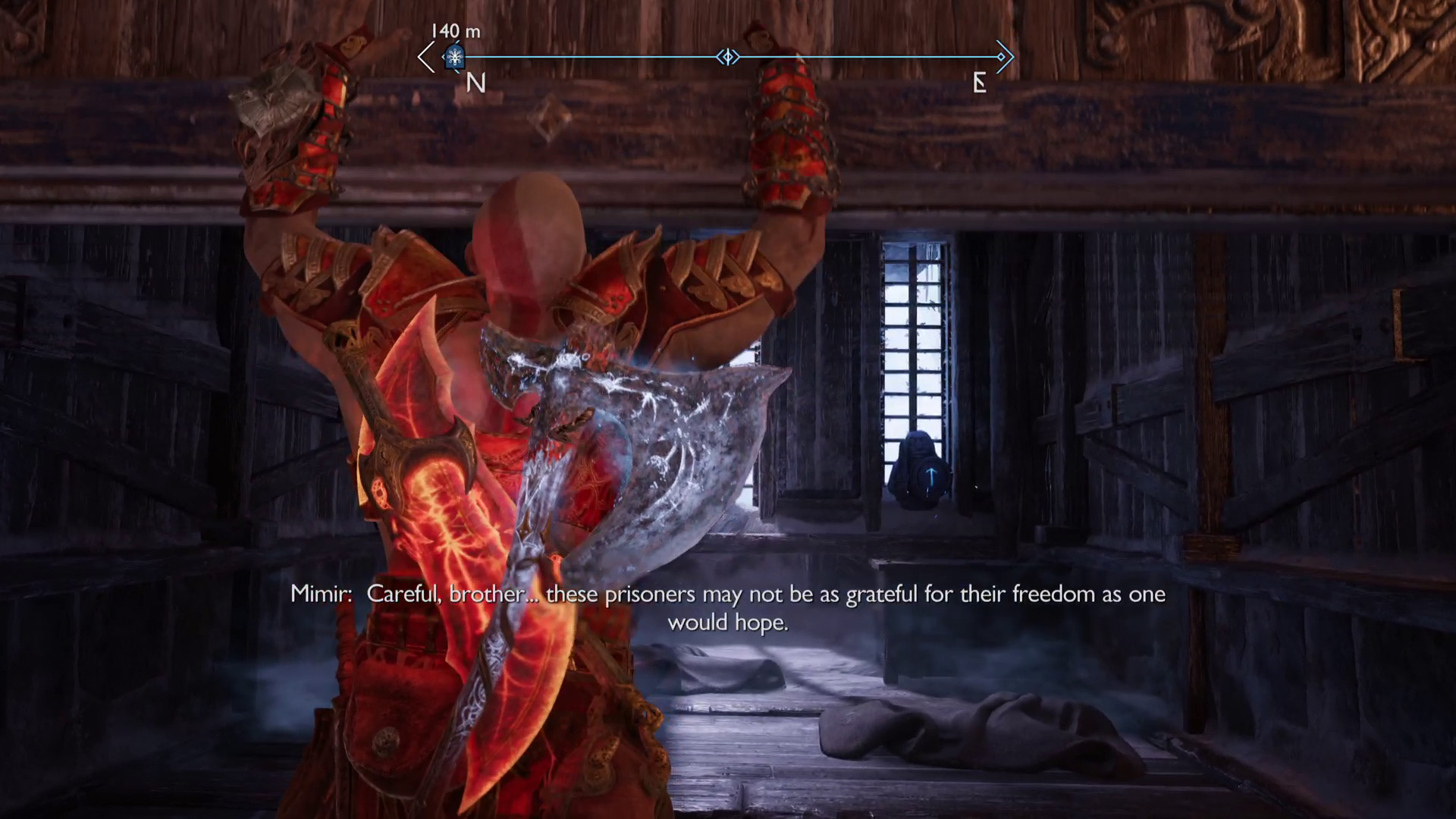 God of War Ragnarok runic nornir chests in Niflheim