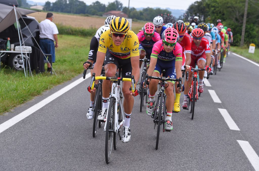 Greg Van Avermaet (BMC) in the breakaway