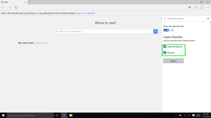 How to Import Favorites into Edge From Another Browser | Laptop Mag