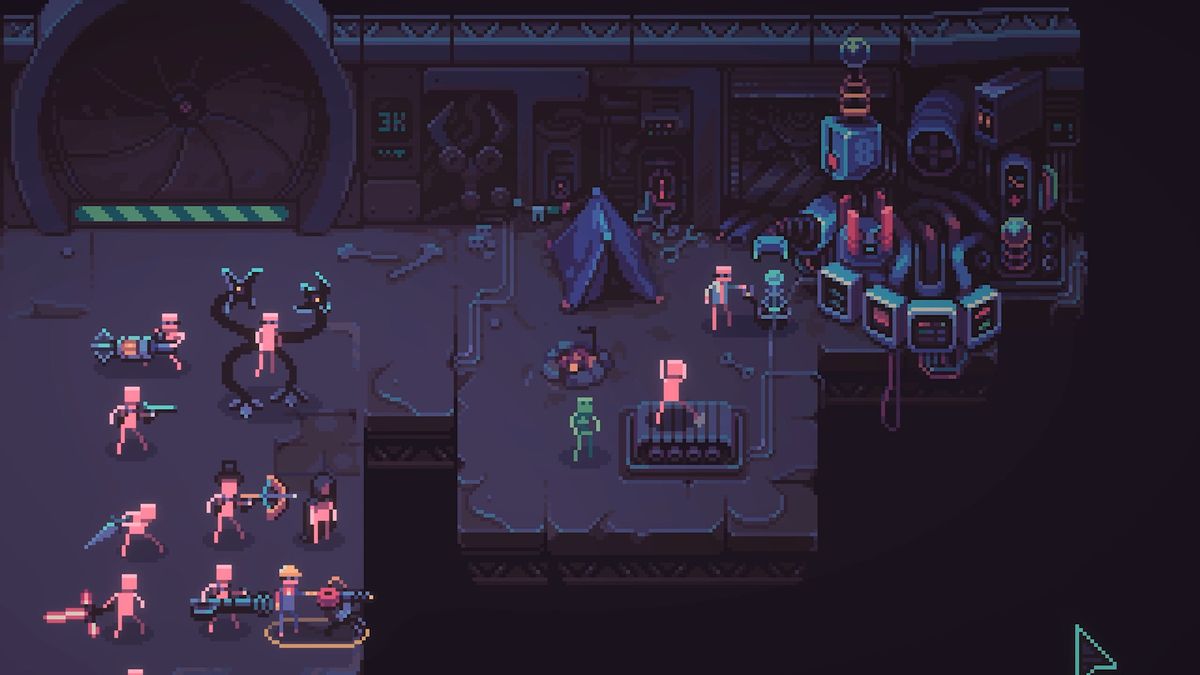 An image from autobattler tactics roguelike Despot's Game
