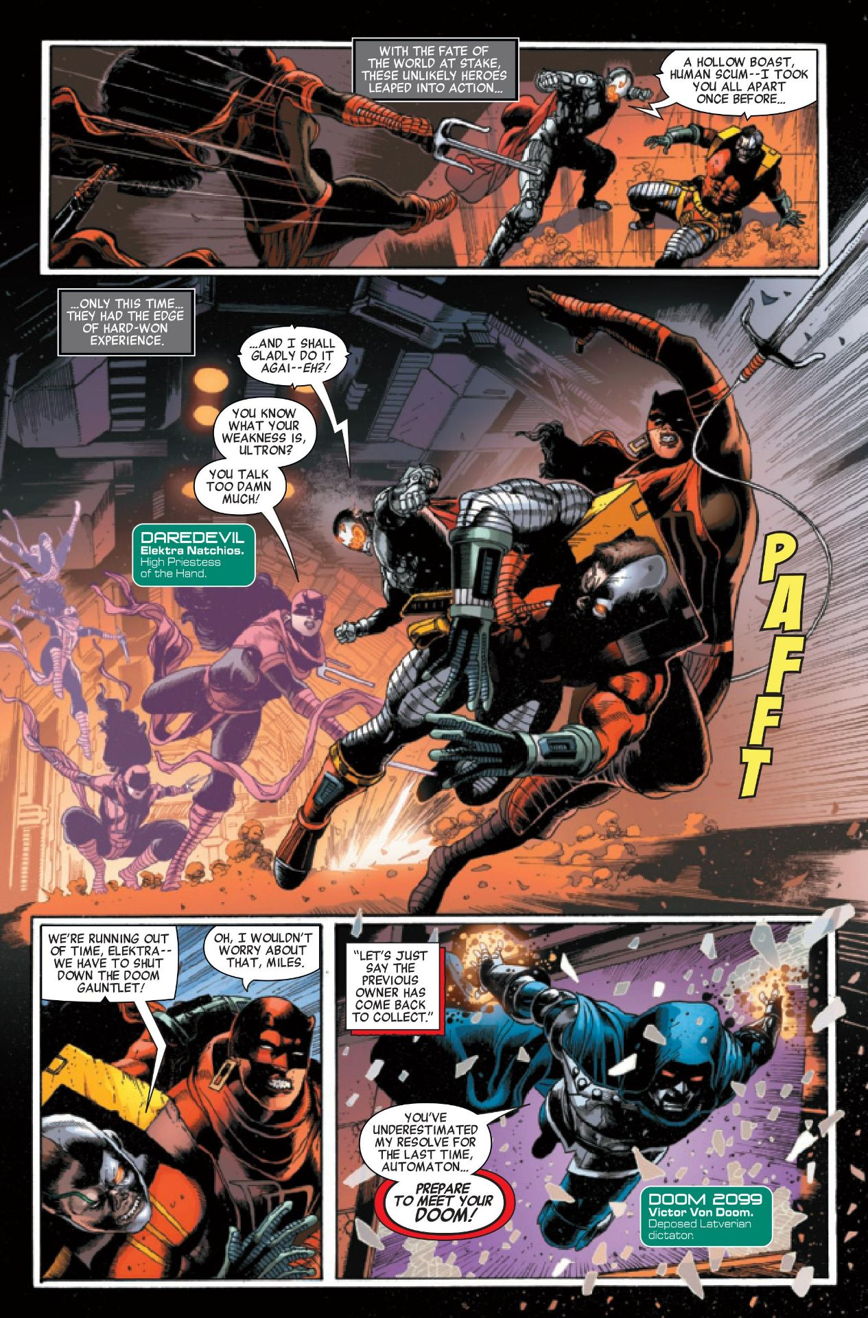 Savage Avengers #10 interior art