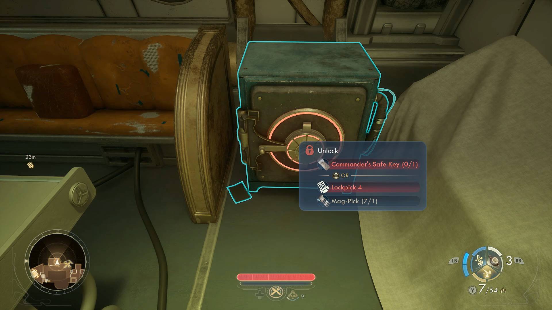 outer worlds 2 commander's safe key