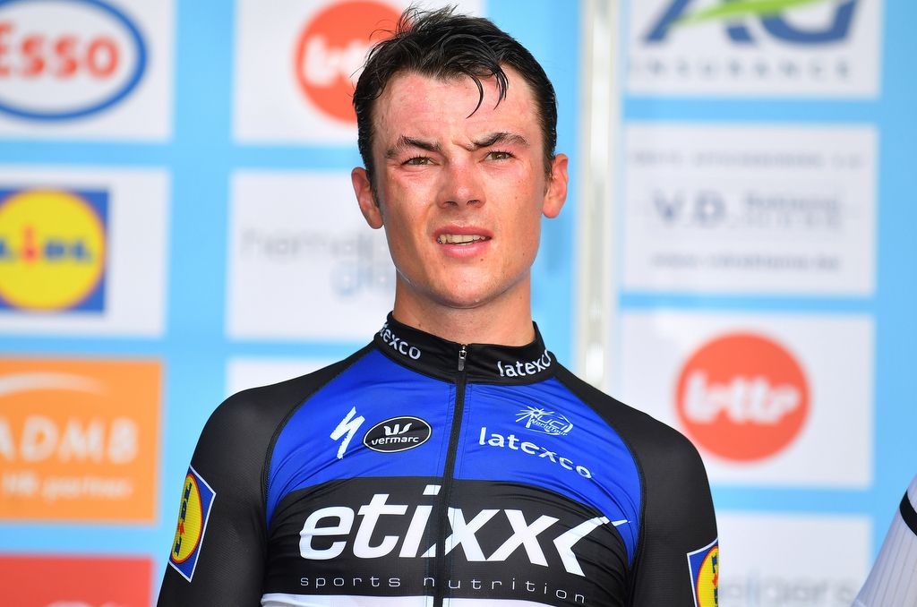 Yves Lampaert (Etixx-Quick-Step) wondering where he could have made up three seconds