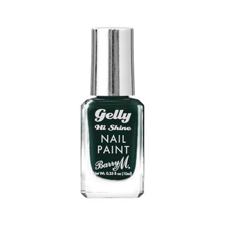 Barry M Gelly Hi Shine Nail Paint in Thyme Green