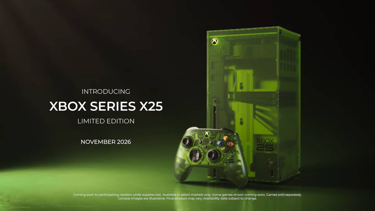 Screenshot from the 25 Years in the Making - XBOX 25th Anniversary Collection - Reveal Trailer on YouTube.