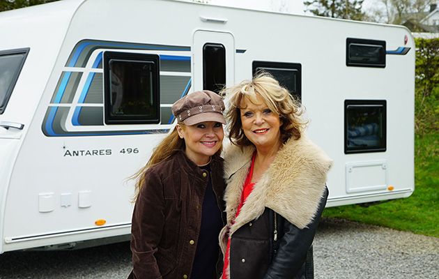 Sonia and Sherrie Hewson on Celebrity 5 Go Caravanning