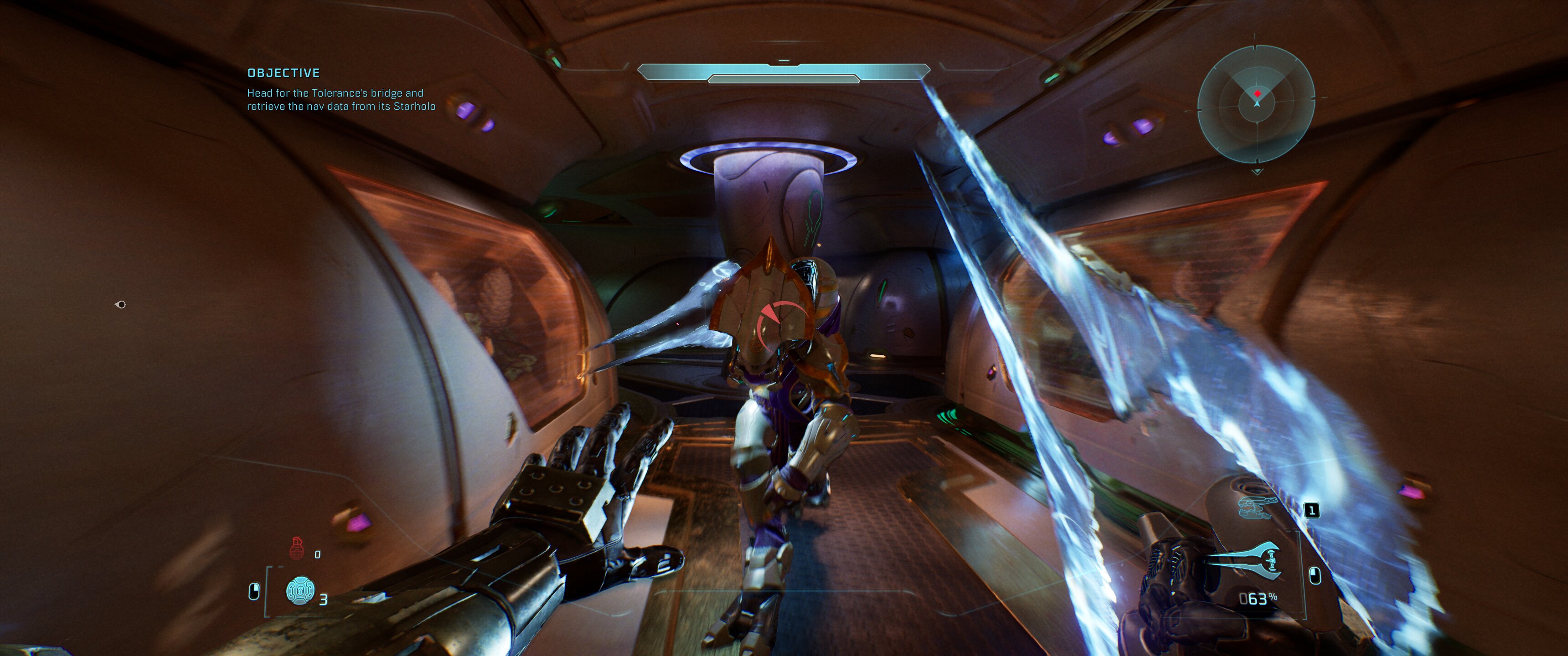 A screenshot taken from one of the new Operation: METEORITE missions in Halo: Campaign Evolved.