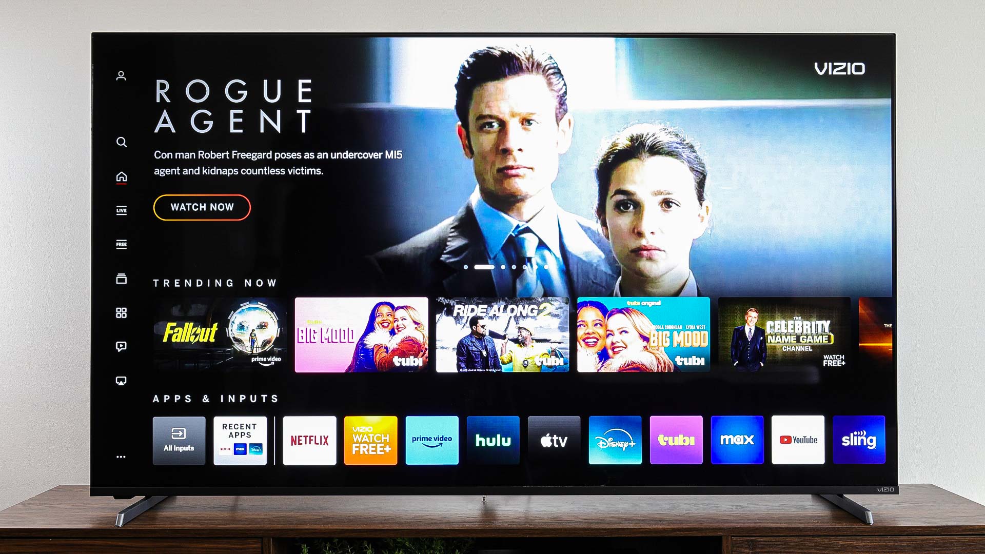 Vizio Quantum Pro in living room