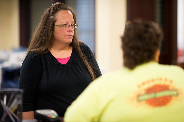 Rowan County clerk Kim Davis