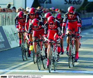 BMC showed early on they were a team to be reckoned with, pulling out an impressive performance in Tour de France team time trial in Les Essarts.