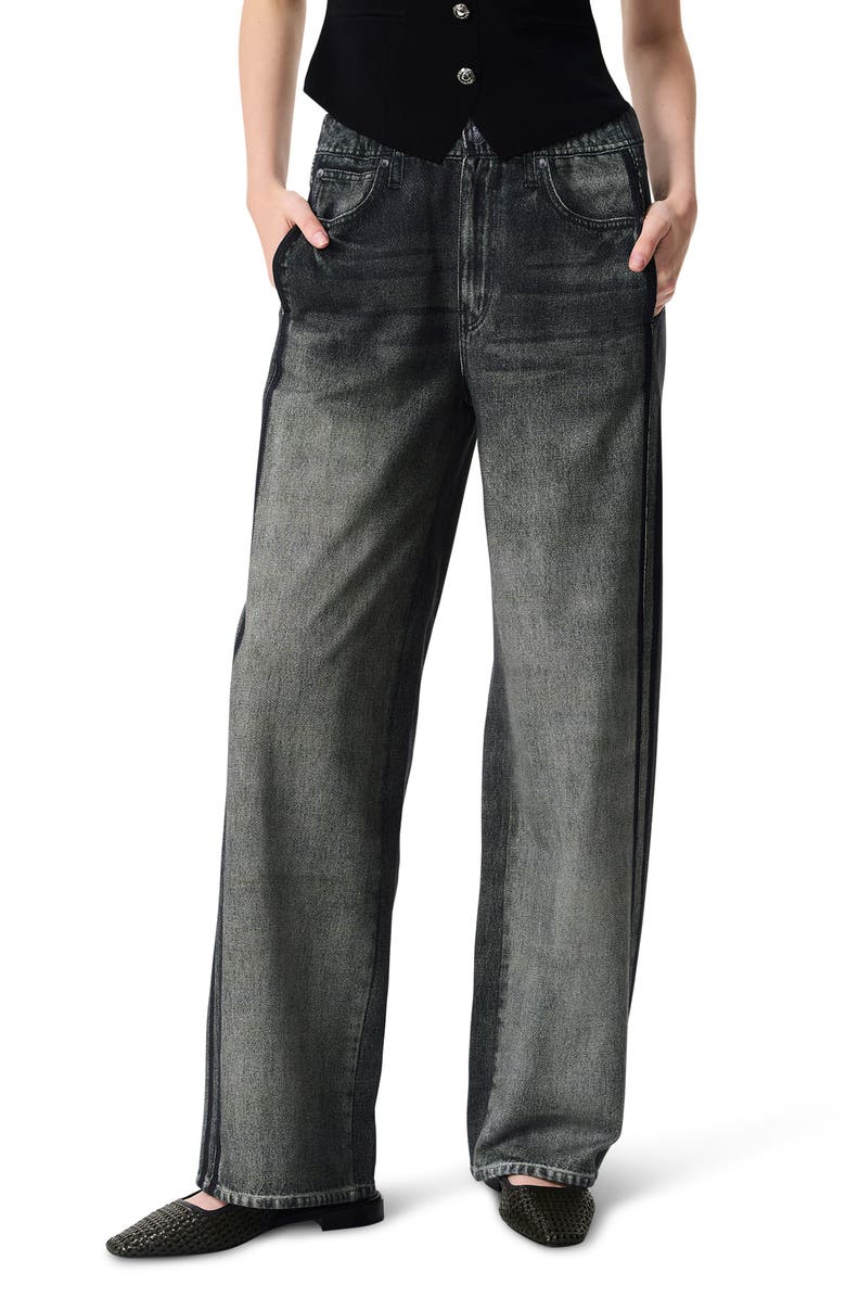 Miramar Stripe Track Jeans