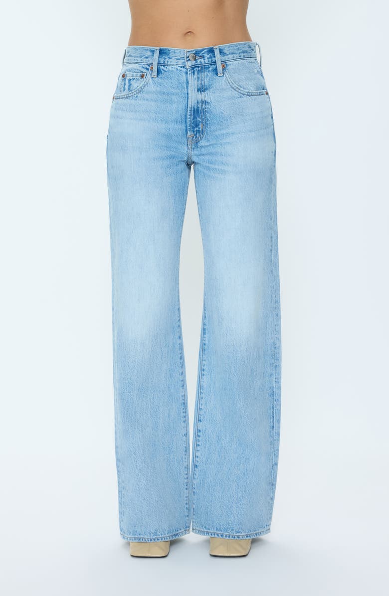 Larsen High Waist Wide Leg Jeans