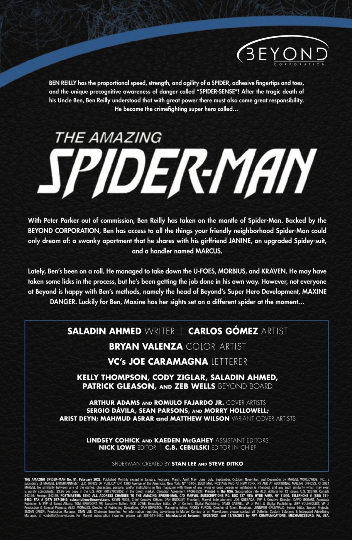 Amazing Spider-Man #81 page