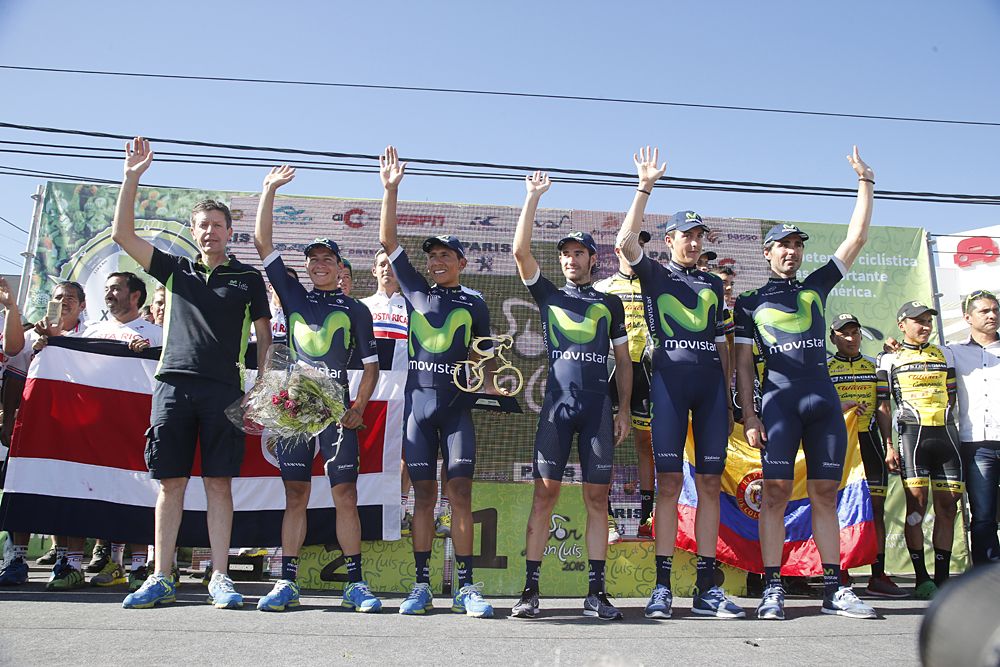 Movistar on the podium as best team in San Luis