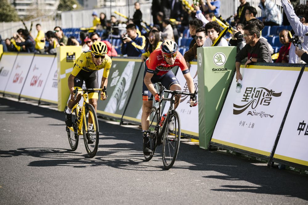 Bernal and Nibali