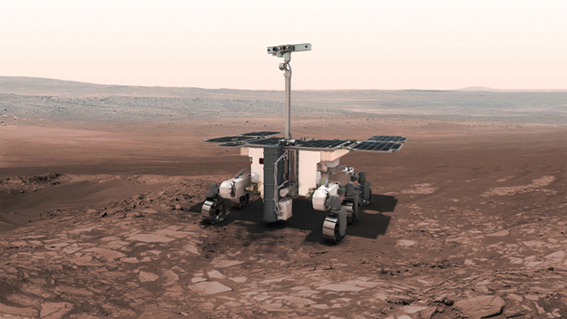 The ExoMars rover, called Rosalind Franklin, is designed to collect samples beneath the Martian surface.