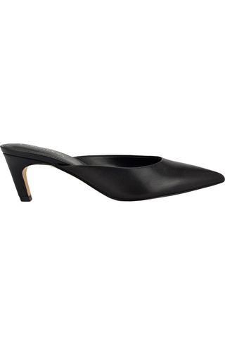 Kalyn Pointed Toe Kitten Heel Mule