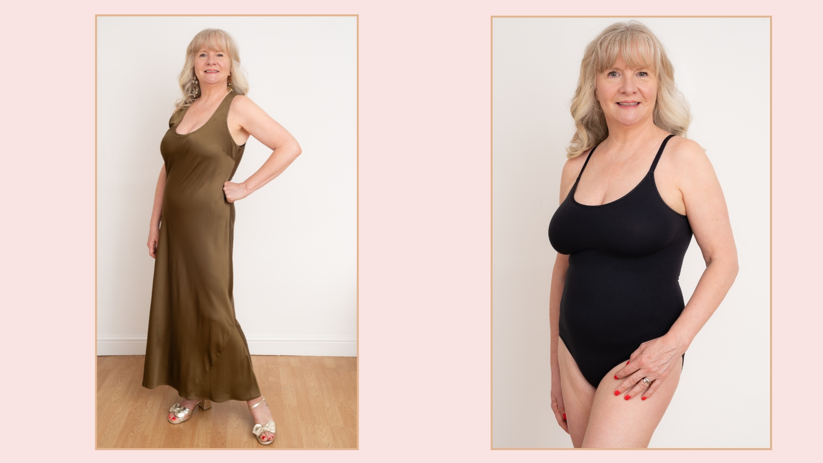 Julie Player wearing Shapermint body