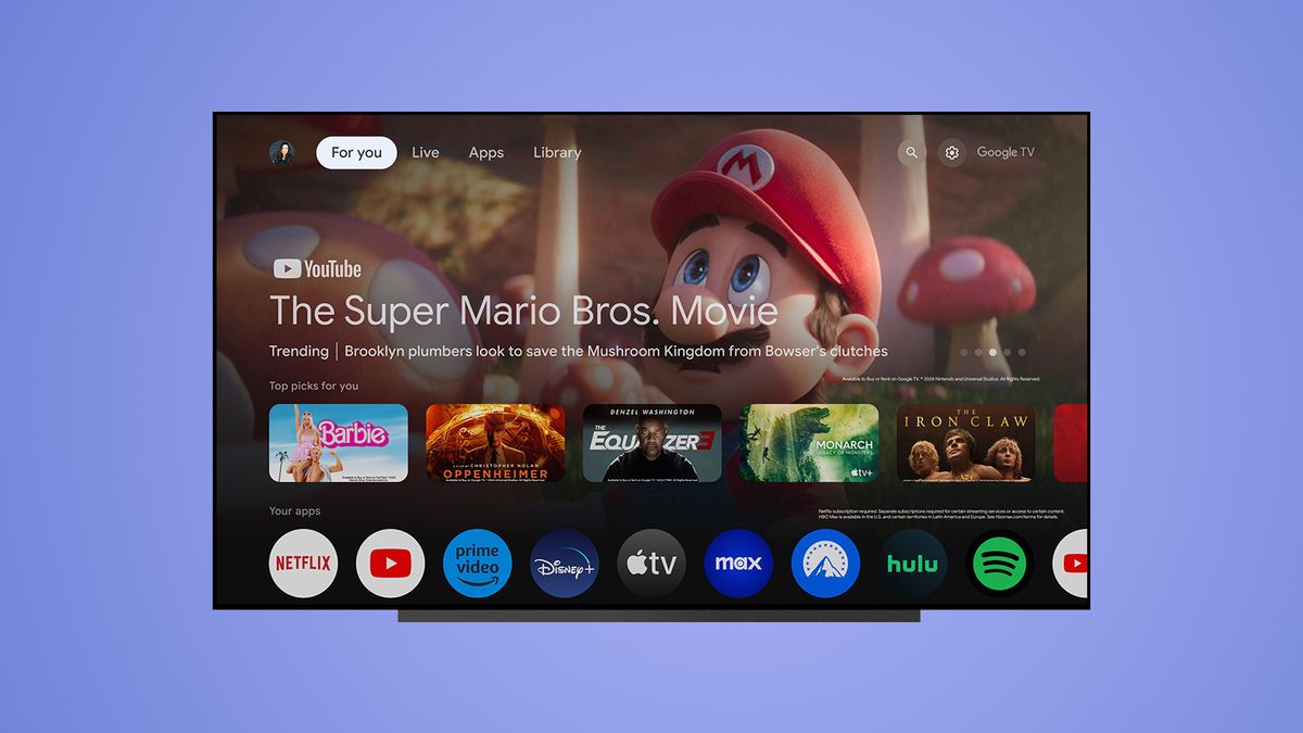 Google brings 'Quick Access' row to Android TV's homescreen