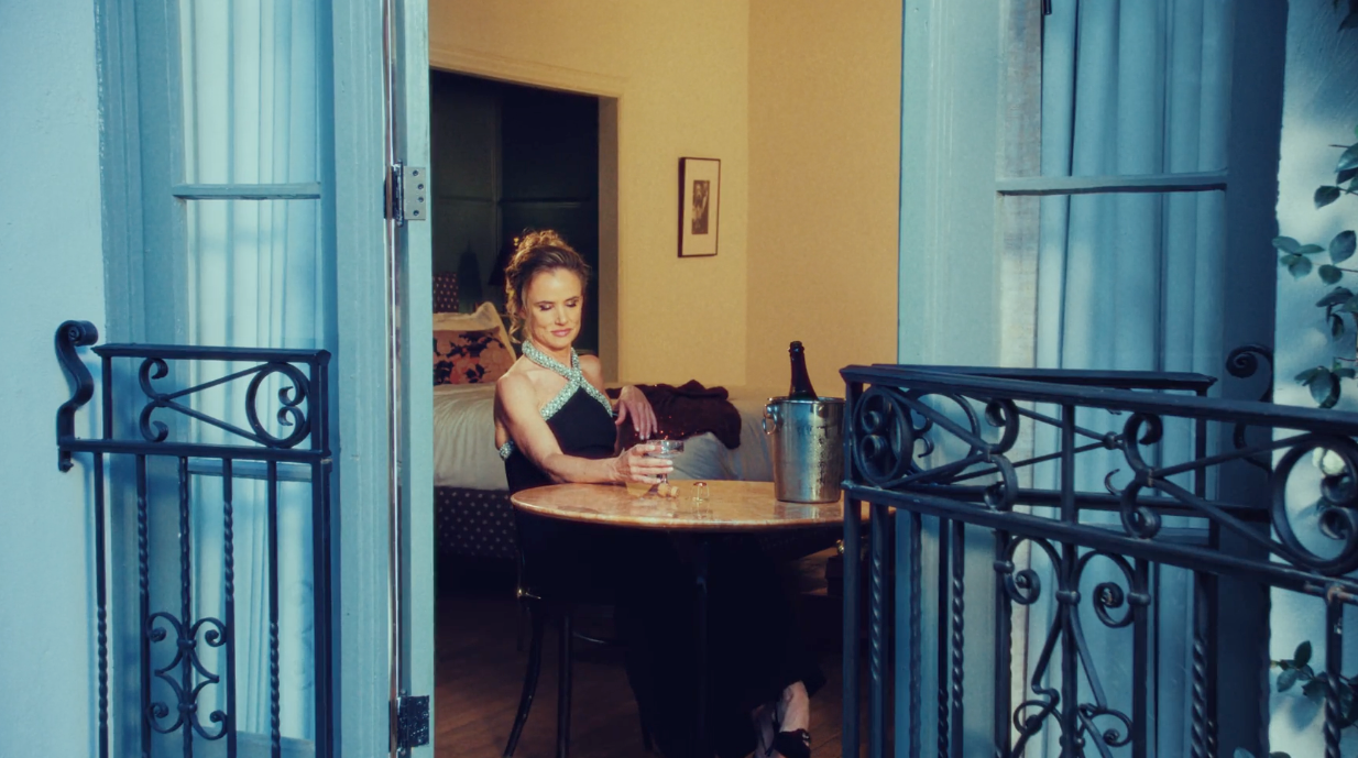 Juliette Lewis in the new Simkhai campaign.