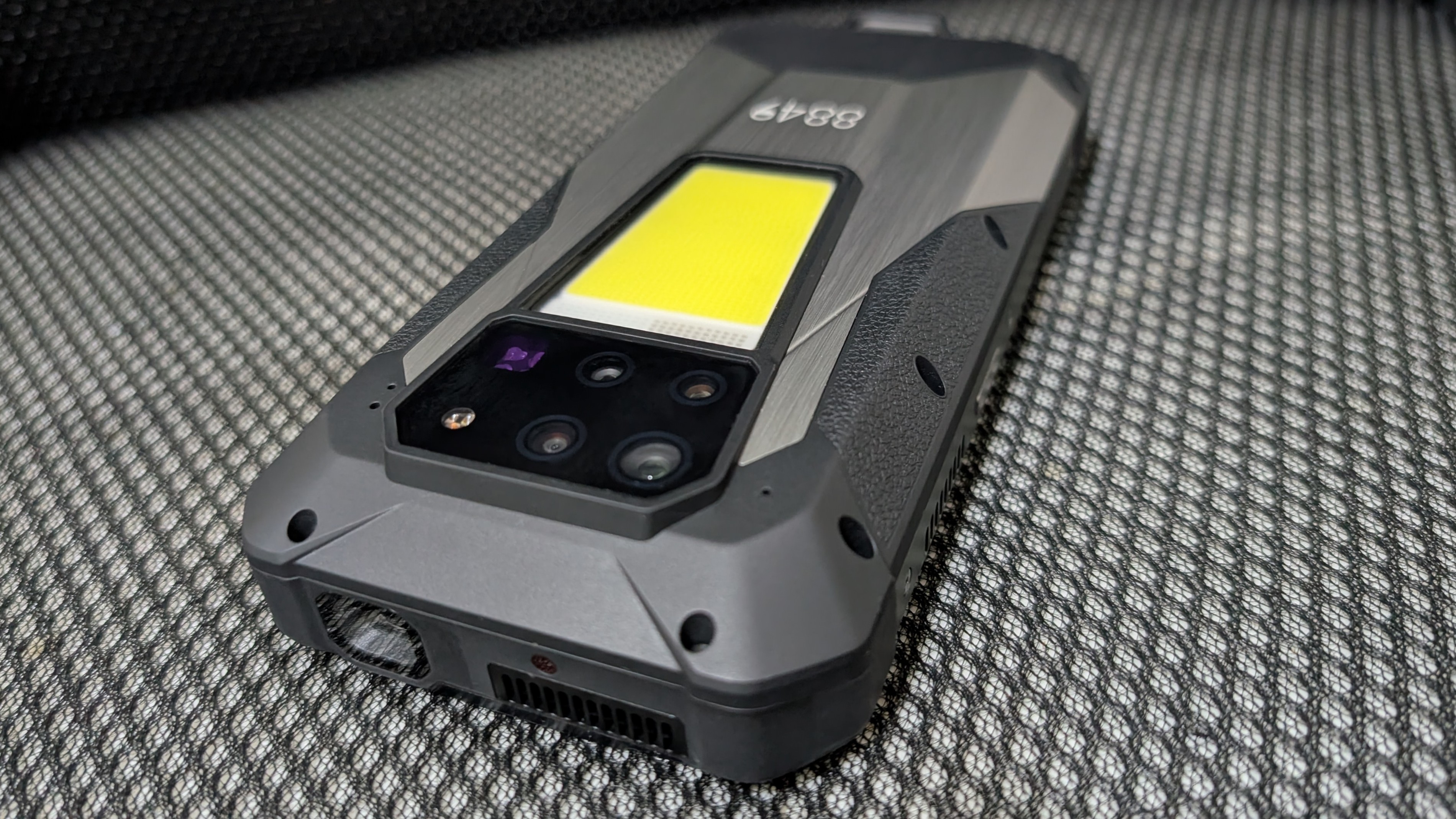 Unihertz 8849 Tank 3 Pro Android phone with projector built-in